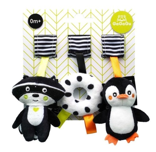 GaGaGu. Zawieszka Szop Pingwin Oponka, TM Toys
