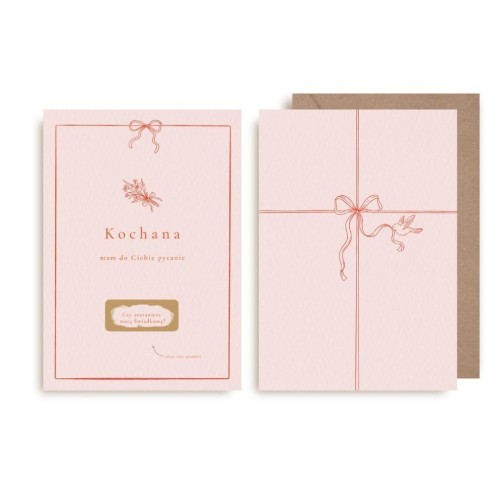 Kartka zdrapka - Czy zostaniesz moją Świadkową?