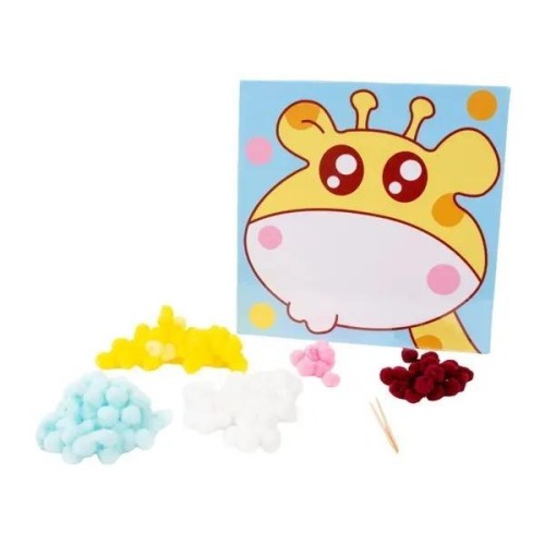 Mozaika pomponowa Żyrafa, Fandy