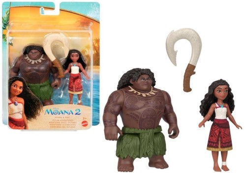 Figurki Disney Vaiana i Maui, Mattel