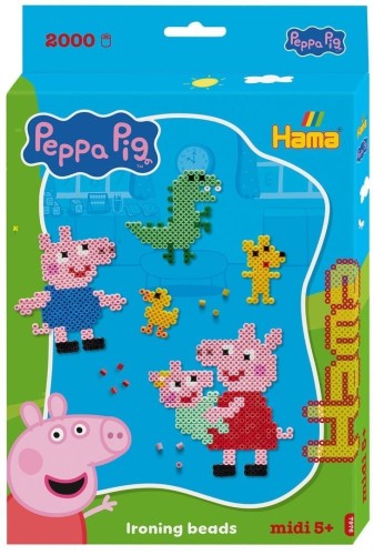 Koraliki Świnka Peppa 2000el, Hama