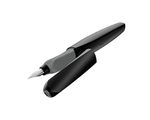 Pióro wieczne Twist czarne + 2 naboje, PELIKAN