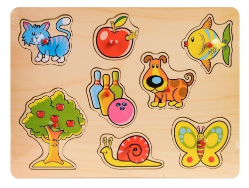 Układanka drewno, Daffi