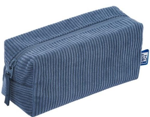 Piórnik saszetka Bloom jeansowo-niebieski OXFORD