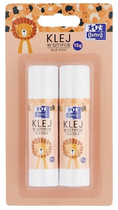 Klej w sztyfcie Kids 15g 2szt. OXFORD, Oxford