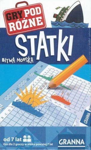 Statki. Bitwa morska - gry podróżne GRANNA, Granna