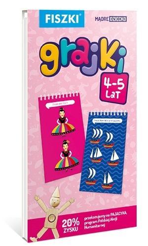 Fiszki. Grajki 4-5 lata, Kinga Perczyńska