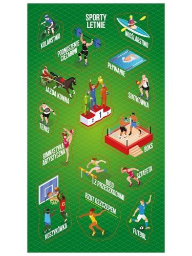 Naklejki Sporty letnie, Ranok-Creative
