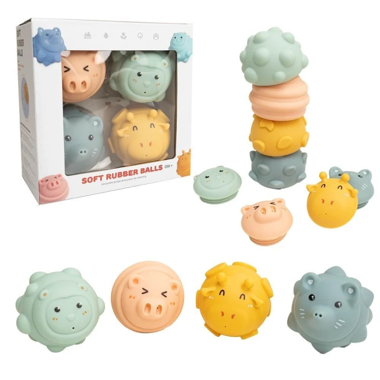 Sensoryczne piłeczki - zwierzątka, Askato