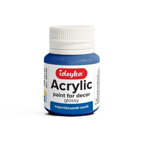 Farba akrylowa Królewski błękit 20ml, Ideyka