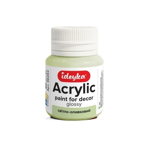 Farba akrylowa Jasna oliwka 20ml, Ideyka