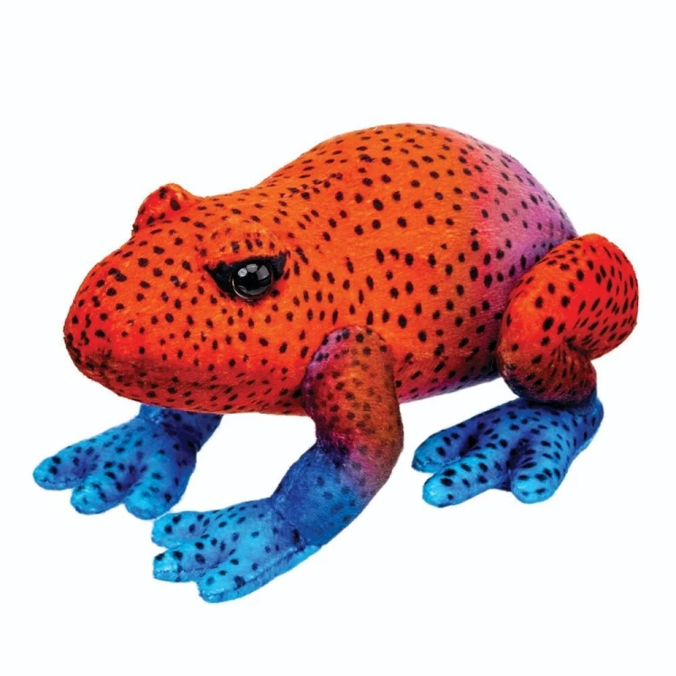 Żaba czerwona 13cm, Beppe