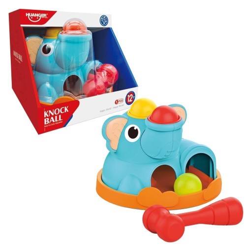 Słonik zbijak z piłeczkami, Askato