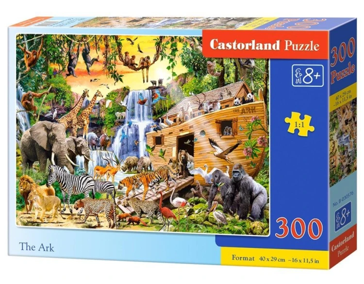 Puzzle 300 The Ark CASTOR, Castorland