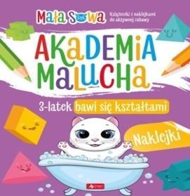Akademia malucha. 3latek bawi się kształtami