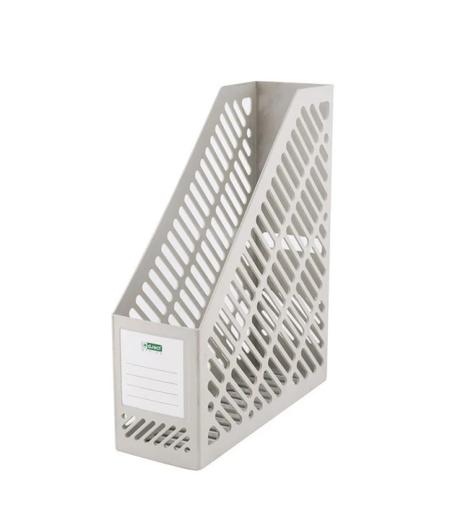 Pojemnik na czasopisma A4 szary D.RECT, D.RECT