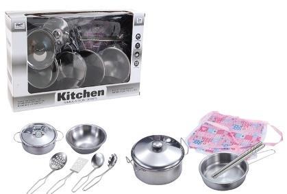 Zestaw metalowych garnków 13el, Artyk