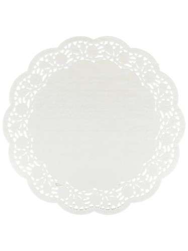 Serwetki dekoracyjne białe FSC śr. 36cm 12szt