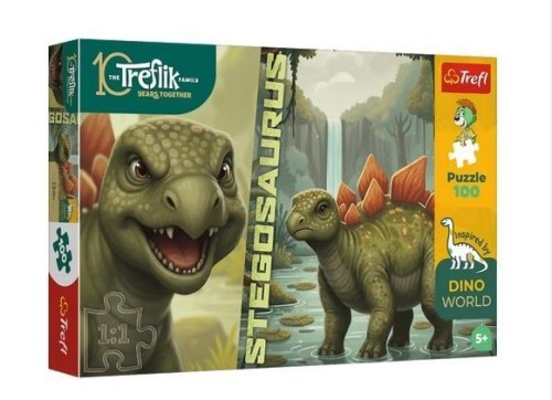Puzzle 100 Inspired By Dino World, Trefl