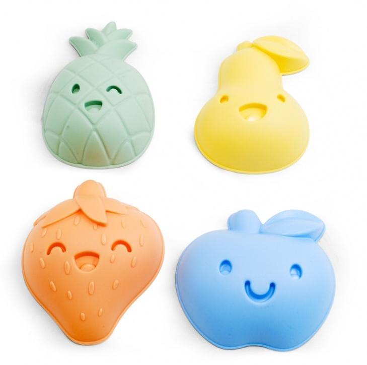 Foremki owoce pastelowe, Bączek