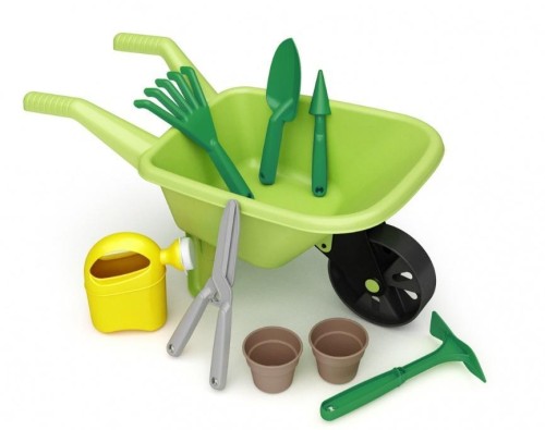 Taczka ogrodnika zestaw, Bączek