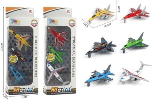 Samoloty metal 3szt, Merkpol