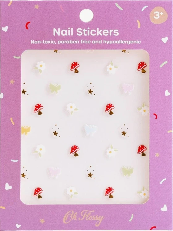 Naklejki na paznokcie dla dzieci Magic Garden