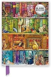 Notatnik A5 gładki TW Półki z książkami