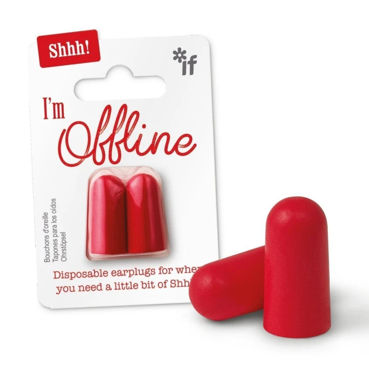 Shhh! Zatyczki do uszu - I'm Offline, IF