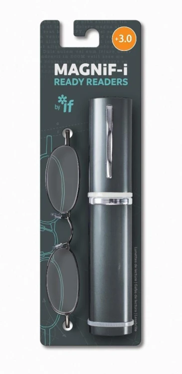 Magnif-i - Okulary do czytania w etui +3.0, IF