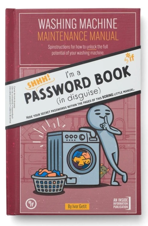 Książka haseł - I'm a password book, IF