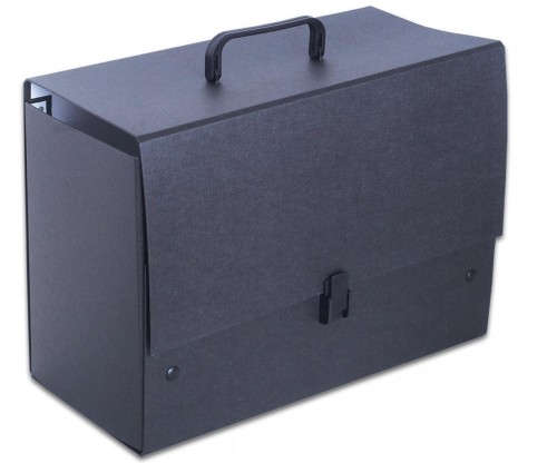 Teczka z rączką B4 jumbo Eco czarna PENMATE