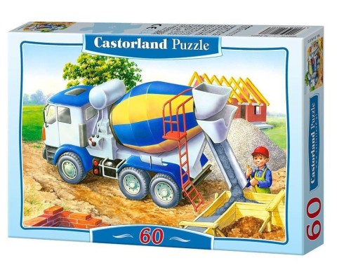 Puzzle 60 Betoniarka CASTOR, Castorland