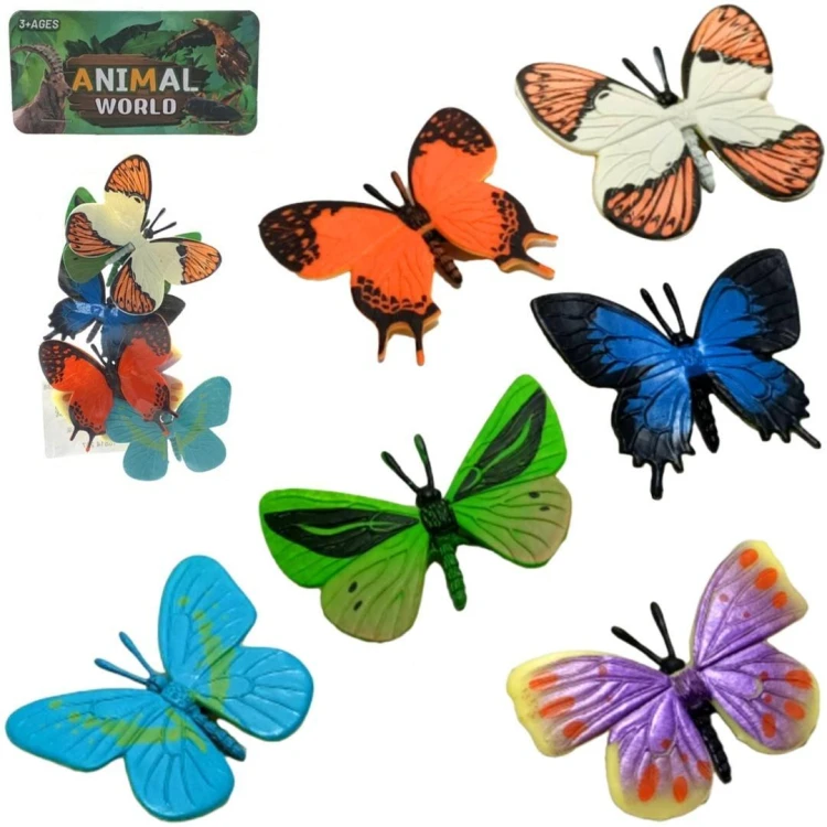 Zestaw motyle 6szt, Trifox