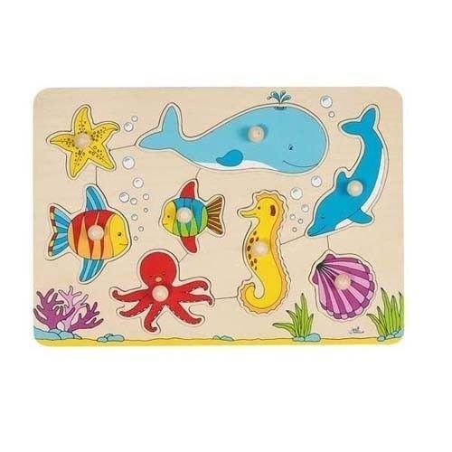 Układanka z uchwytami Podwodny Świat, Goki