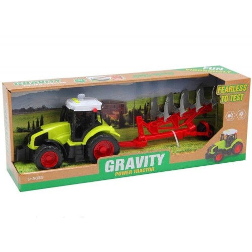 Traktor z przyczepą i dźwiękiem, Trifox