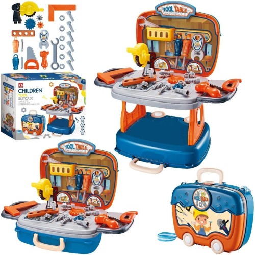 Zestaw narzędzi stolik w walizce, Trifox