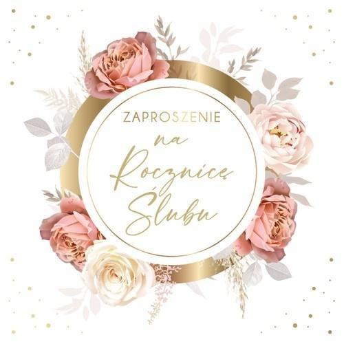 Zaproszenie Rocznica Ślubu (10szt)