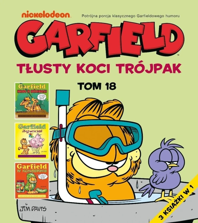 Garfield. Tłusty koci trójpak. T.18