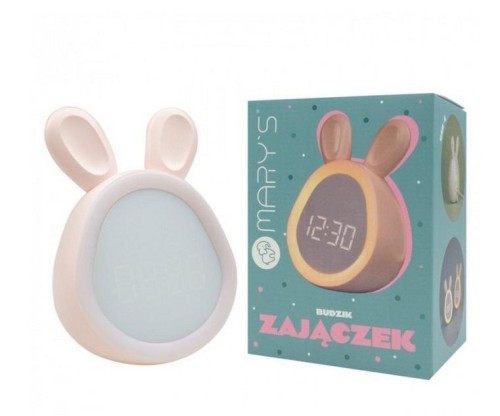 Budzik zajączek różowy, Mary's