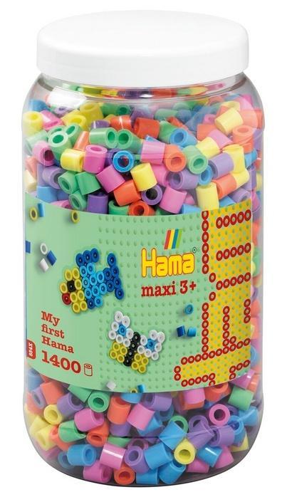 Koraliki Maxi w tubie 1400el, Hama