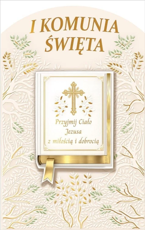 Kartka okolicznościowa Komunia KP34