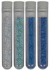 Brokat niebieski 6,5g 4szt, Dekor-Art-Serwis