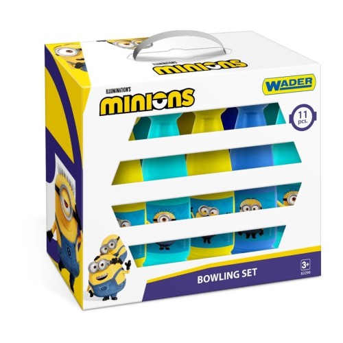 Minions kręgle w kartonie, WADER