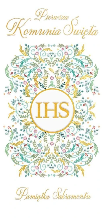 Pudełko DL pamiątkowe Komunia Pattern