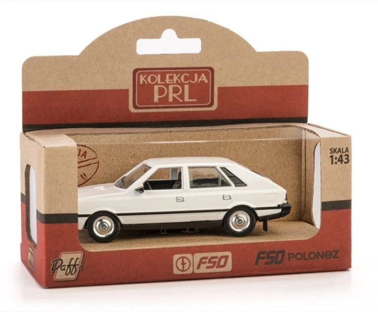 Kolekcja PRL FSO Polonez biały, Daffi
