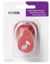 Dziurkacz ozdobny średni 17mm nutka, Heyda