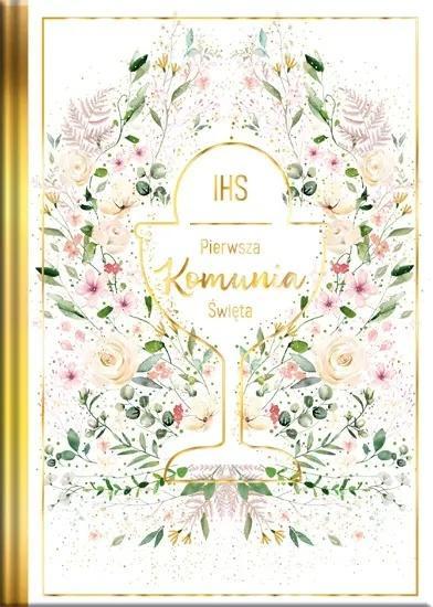 Książeczka A5 Pamiątka Komunijna. Kielich