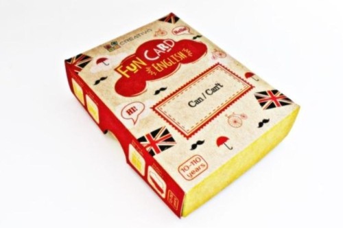 Fun Card English Can/Can't CREATIVO, Creativo