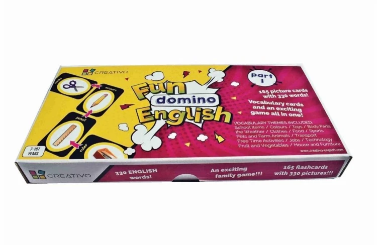 Fun English Domino part I CREATIVO, Creativo